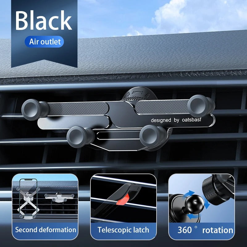Brona holder - Adjustable 360° phone holder for car