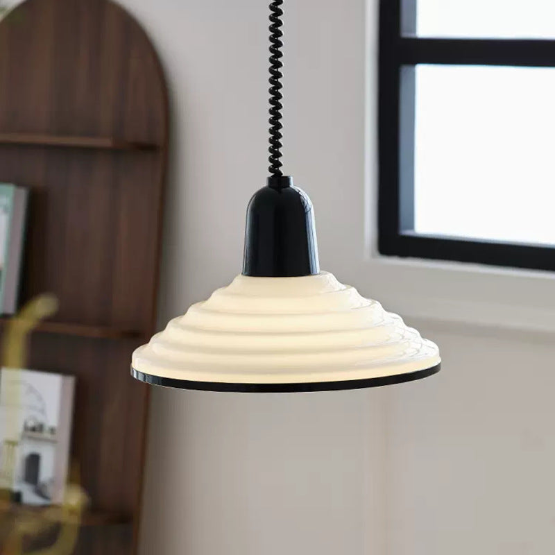 EclatCremeux Candelabra - Fine Cream-Colored Hanging Lamp