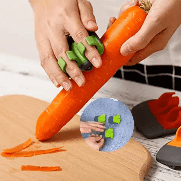 FingerGuard - Safe Vegetable Peeler for the Kitchen