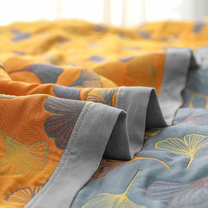 Luxurious Duvet with Elegant Leaf Pattern – Premium Cotton