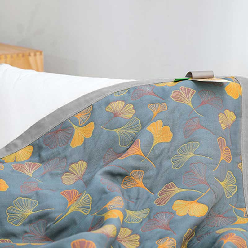 Luxurious Duvet with Elegant Leaf Pattern – Premium Cotton
