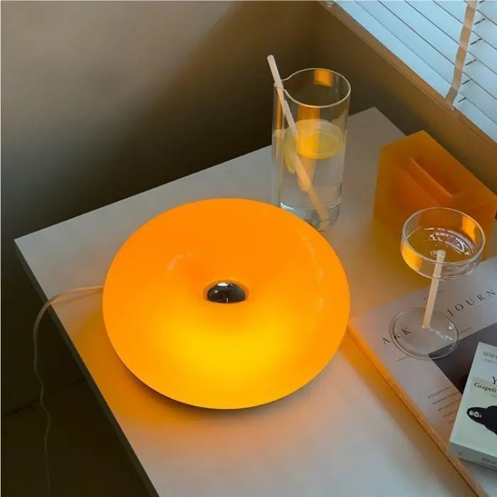 Donut Table Lamp - Donut Shaped Modern LED Table Lamp