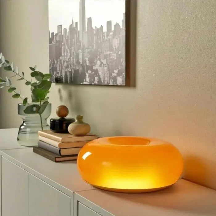 Donut Table Lamp - Donut Shaped Modern LED Table Lamp
