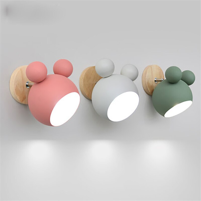 LumiNordic Light - Scandinavian LED Wall Lamp for Children