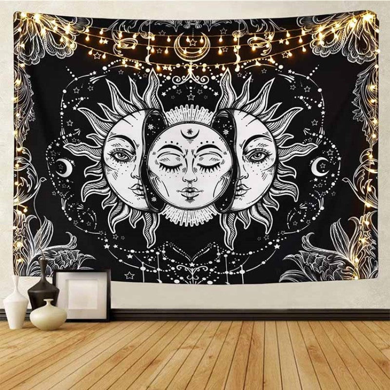 Uali Tapestry - Spiritual Wall Hanging Fabric for Mood