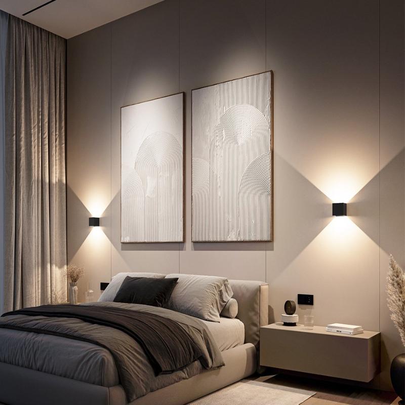 LumiGuard Vägglampa - Elegant Vägglampa för Utomhus med Varmt Ljus
