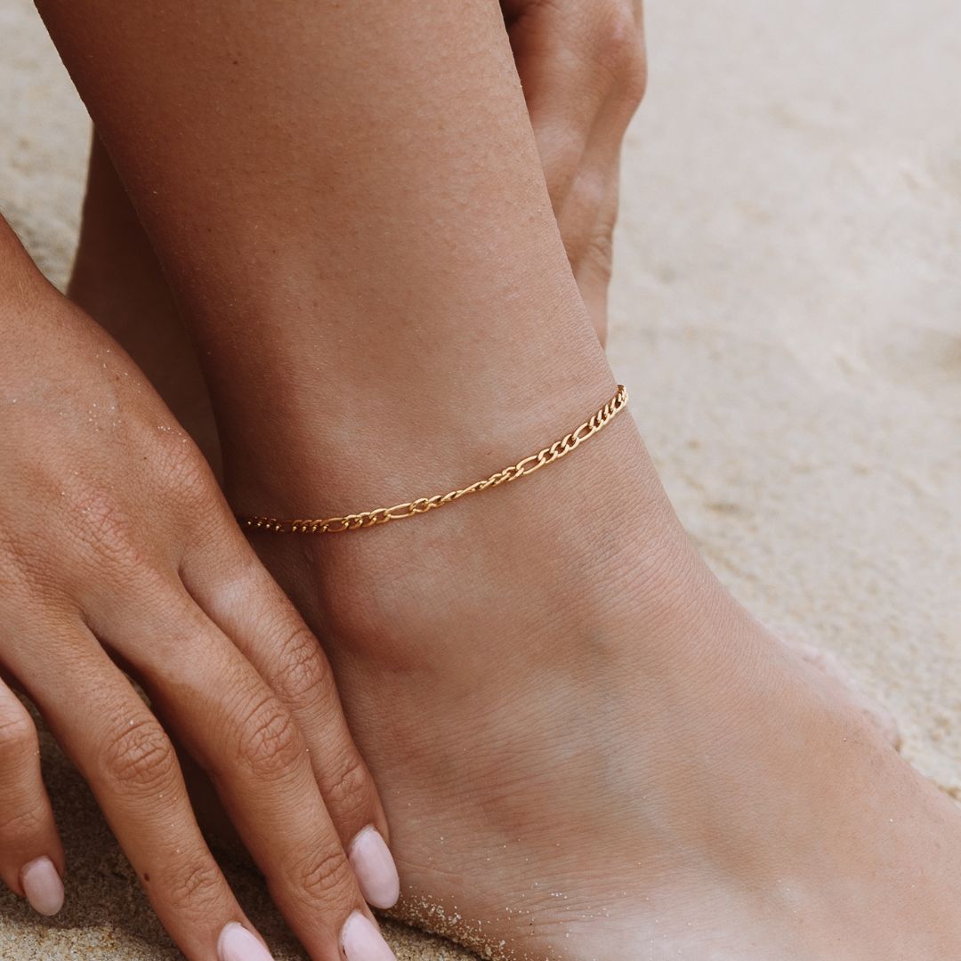 Elegant Women's Anklet - Amalfi Style