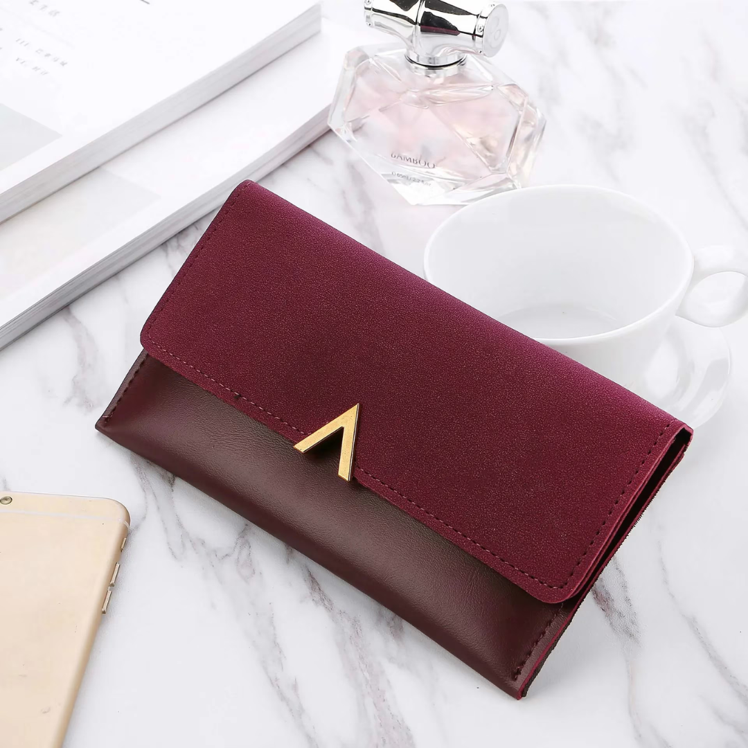 VelvetLux - Stylish Leather Wallet for Women