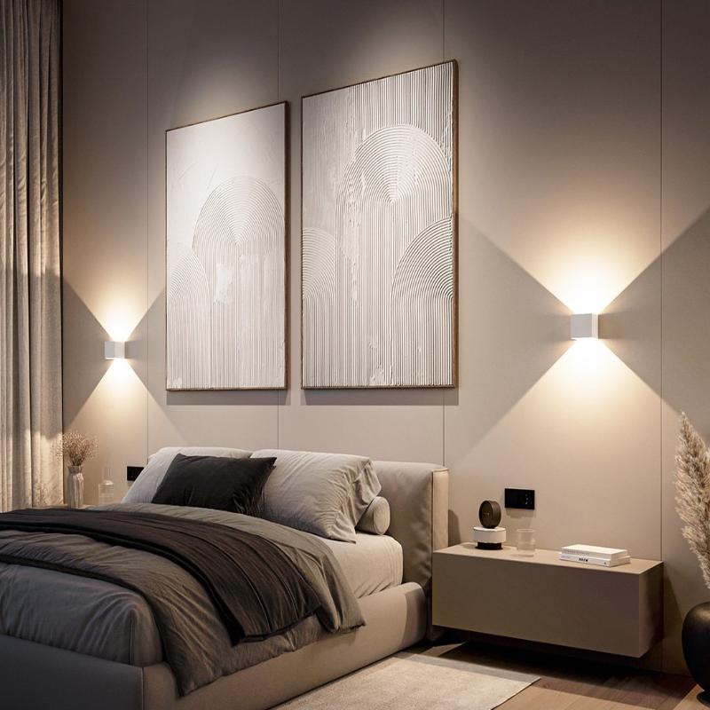 LumiGuard Vägglampa - Elegant Vägglampa för Utomhus med Varmt Ljus