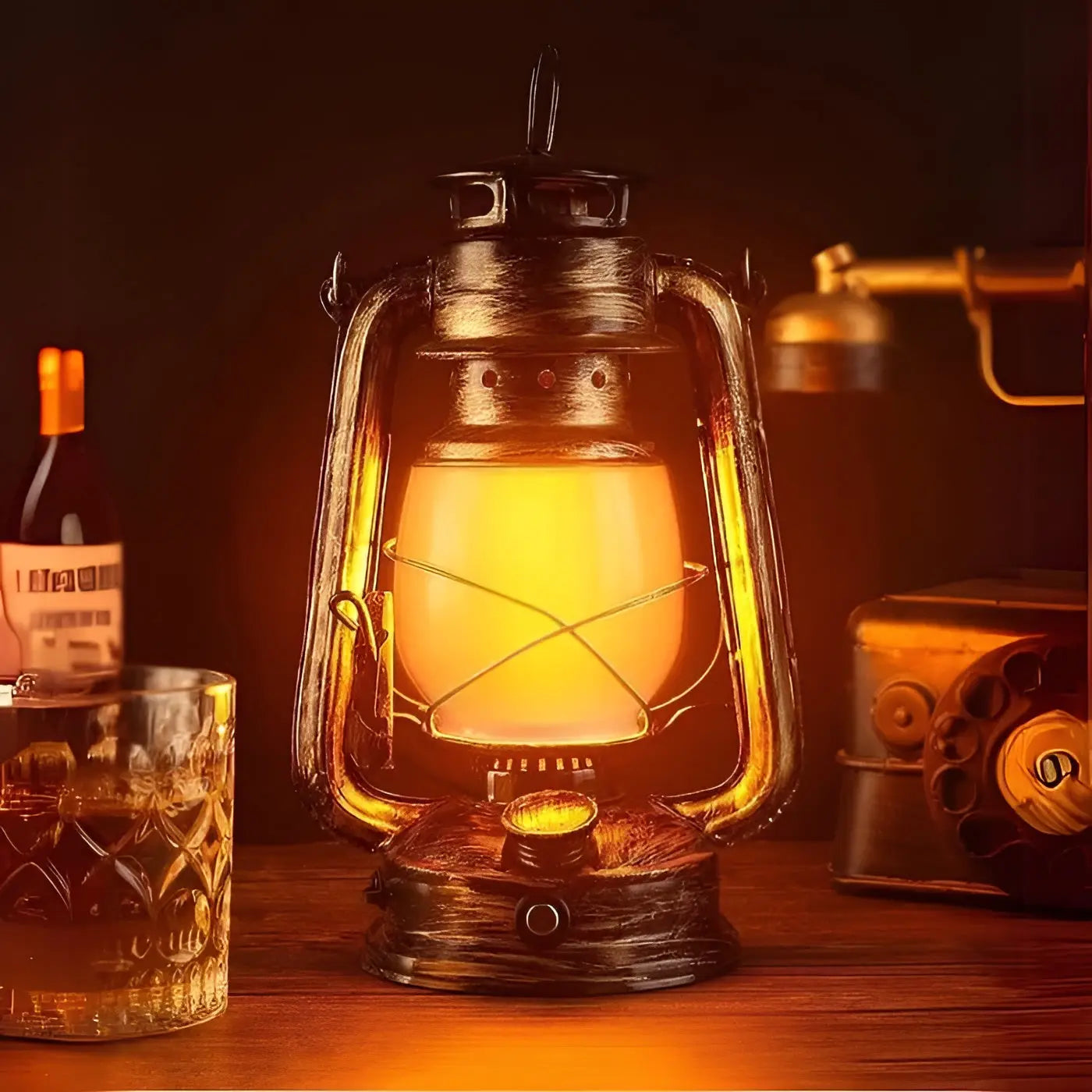 Industrial LED Pendant Lamp - for Atmospheric Evenings &amp; Outdoor Use
