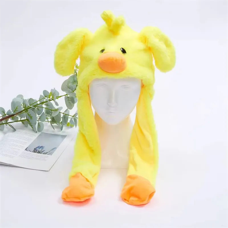BunnyBounce Hat – Cute Beanie with Moving Ears