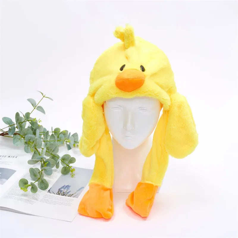 BunnyBounce Hat – Cute Beanie with Moving Ears