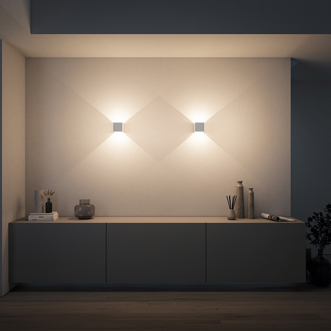 LumiGuard Vägglampa - Elegant Vägglampa för Utomhus med Varmt Ljus